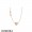 Women's Pandora Jewelry Hollowing Silver River Necklace