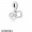 Women's Pandora Ice Carving Hanging Charm