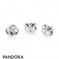 Women's Pandora Interlocked Crown Hearts Charm
