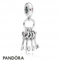 Women's Pandora Keys Of Love Hanging Charm