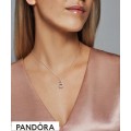 Women's Pandora Knotted Heart Necklace