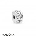 Women's Pandora Knotted Hearts Clip Charm