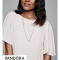 Women's Pandora Knotted Hearts Necklace