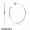 Women's Pandora Large Hoop Earrings