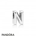 Women's Pandora Letter N Charm