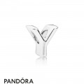 Women's Pandora Letter Y Charm