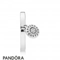 Pandora Logo Padlock Ring