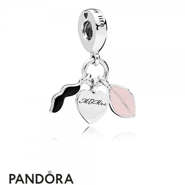 Women's Pandora Love Couple Hanging Charm