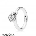Women's Pandora Love Lock Ring