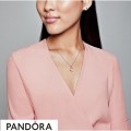 Women's Pandora Matte Brilliance Heart Pendant Pandora Rose