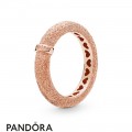 Women's Pandora Matte Brilliance Ring Pandora Rose