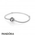 Pandora Moments Bracelet With Poetic Blooms Clasp