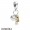 Women's Pandora New York Highlights Dangle Charm Black & Yellow Enamel