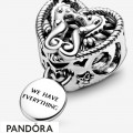 Women's Pandora Openwork Seahorses Heart Charm