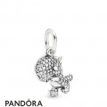 Women's Pandora Pave Dinosaur Hanging Charm