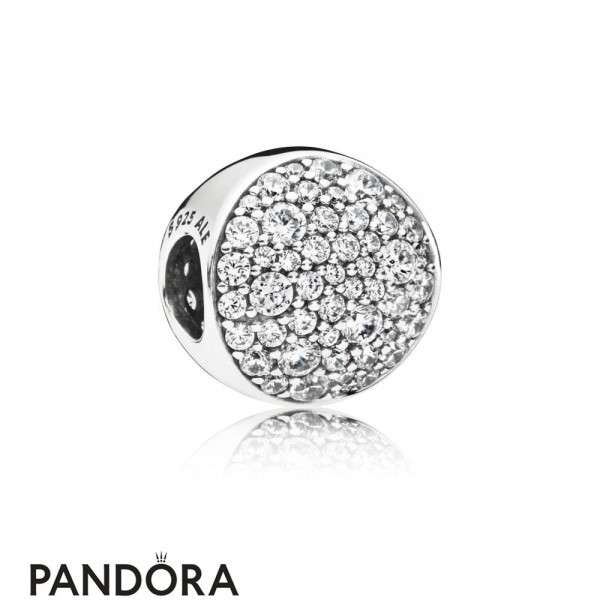 Women's Pandora Pave Sphere Charm