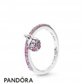 Women's Pandora Peach Blossom Flower Bud Ring
