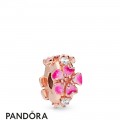 Women's Pandora Peach Blossom Flower Clip