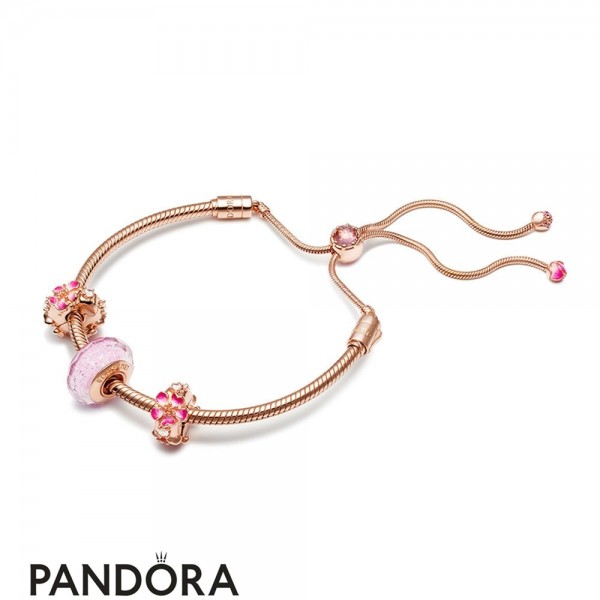 Women's Pandora Peach Raft Bracelet