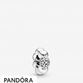 Women's Pandora Polished & Pave Bead Spacer Charm