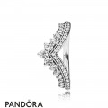 Women's Pandora Princess Wishbone Ring