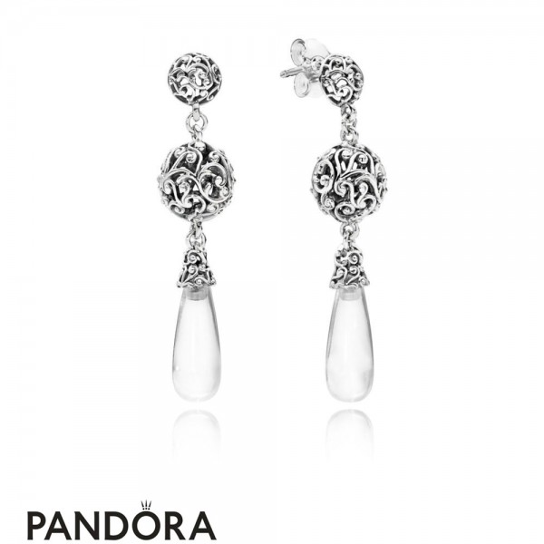 Women's Pandora Regal Droplets Hanging Earrings