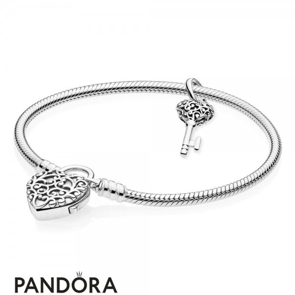 Women's Pandora Regal Pattern Bracelet Set