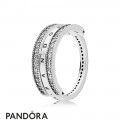 Women's Pandora Reversible Hearts Of Pandora Ring