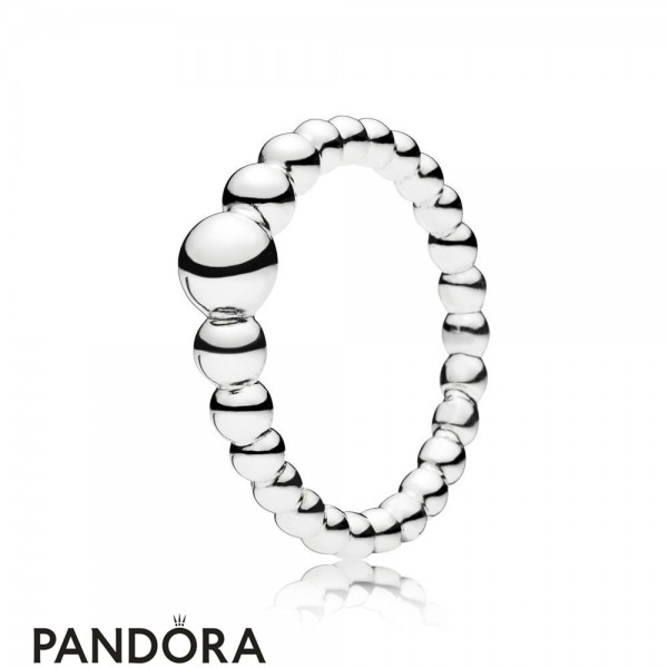 Women's Pandora Ring Of Pearls In Silver