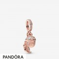 Pandora Rose Acorn & Leaf Hanging Charm