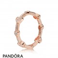 Pandora Rose Alluring Hearts Ring