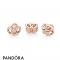 Pandora Rose Interlocked Crowned Hearts Charm