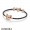 Pandora Rose Leather Lioness Bracelet Set