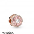 Pandora Rose Pandora Rose Pink Sparkle Flower Charm