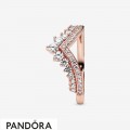 Pandora Rose Princess Wishbone Ring