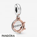 Pandora Rose Regal Queen Crown Hanging Charm