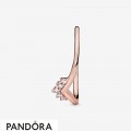 Pandora Rose Tiara Wishbone Ring