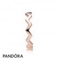 Pandora Rose Timeless Zig Zag Ring