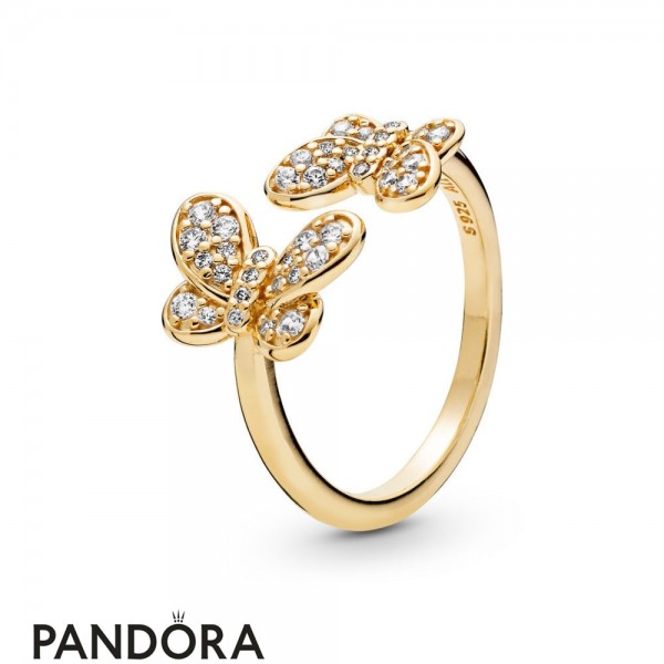 Pandora Shine Dazzling Butterflies Ring