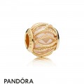 Pandora Shine Golden Intertwining Radiance Charm