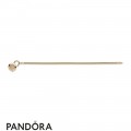 Pandora Shine Moments Smooth Bracelet With Pandora Signature Padlock Clasp