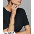 Pandora Shine Moments Smooth Bracelet With Pandora Signature Padlock Clasp