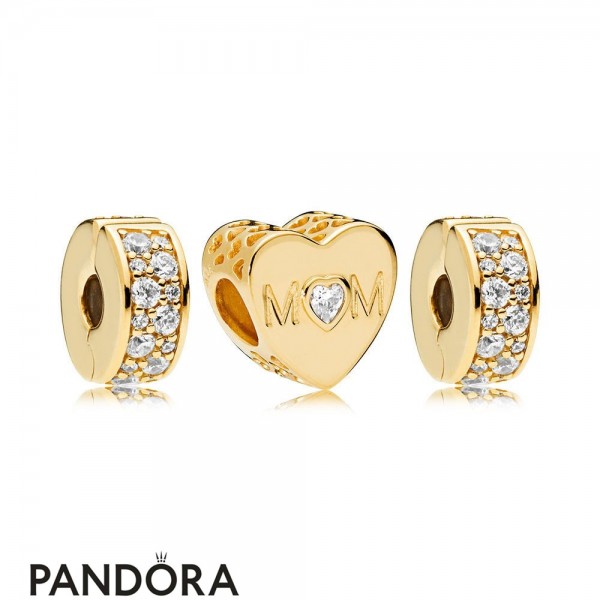 Pandora Shine Mother Heart Charm Pack