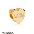 Pandora Shine Mother Openwork Heart Charm