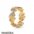 Pandora Shine Openwork Butterflies Ring