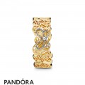 Pandora Shine Openwork Butterflies Ring