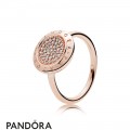 Pandora Signature Pandora Signature Ring Pandora Rose