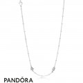 Women's Pandora Sparkling Arrows Necklace