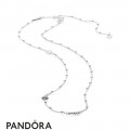 Women's Pandora Sparkling Arrows Necklace