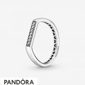 Women's Pandora Sparkling Bar Stacking Ring